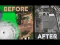 Florida Beach Before and After Hurricane