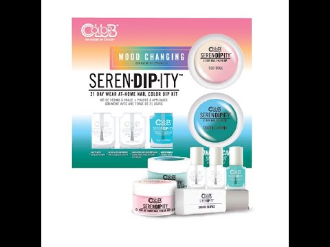 Testing Mood changing color dip nail kit( not a professional) - YouTube