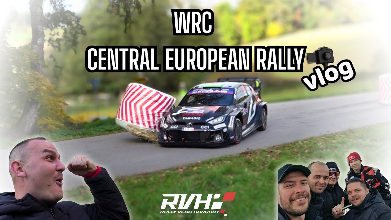 WRC Central European Rally 2025 – Vlog | The Full Rally Experience!  |  Speed & Action (eng)