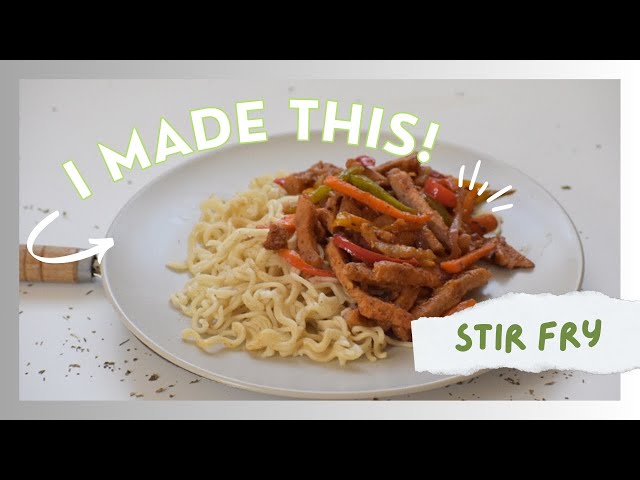 Easy Pork Stir Fry - My Kitchen Serenity