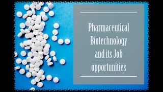 التقانة الحيوية الصيدلانية منشأها و مجالات عملها |   Intro to Pharmaceutical Biotechnology (Arabic)