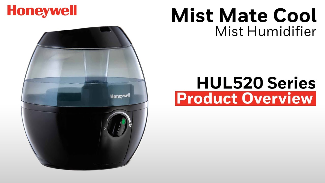 Mist Mate Cool Mist Humidifier Black 