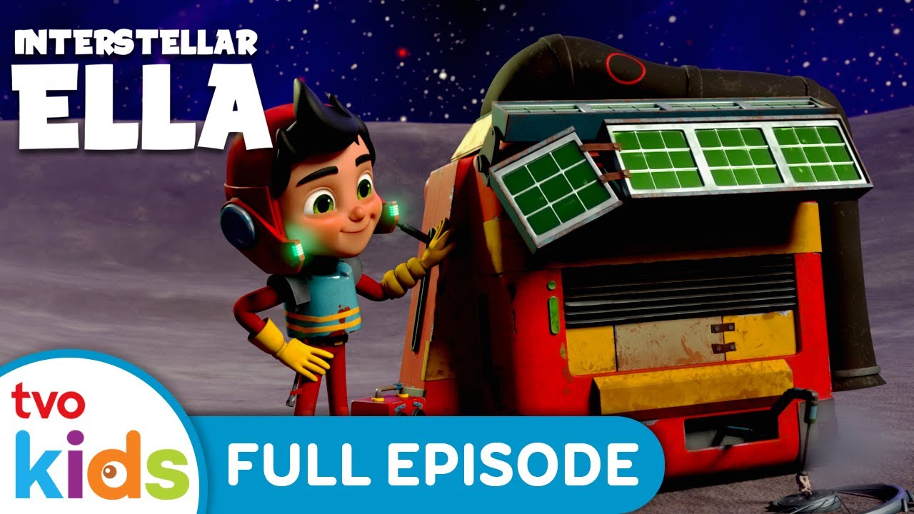 Interstella Rover INTERSTELLAR ELLA 🚀👩🏾🚀 Runaway Rover 🌙 Space Cartoon For Kids ...