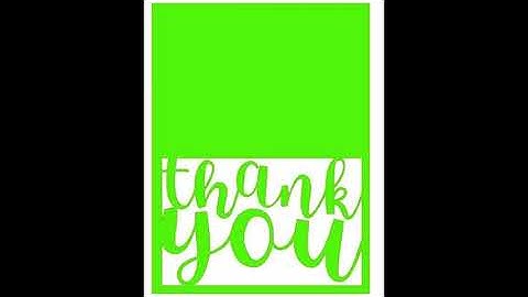 Create a Thank You Card in Silhouette Studio