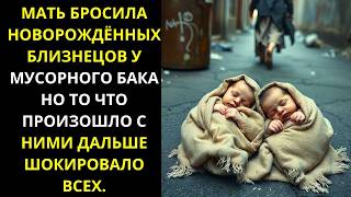 видео: Мать БРОСИЛА новорожденных БЛИЗНЕЦОВ у мусорного БАКА, но то что ПРОИЗОШЛО с ними дальше ШОКИРОВАЛО. картинка: Мать БРОСИЛА новорожденных БЛИЗНЕЦОВ у мусорного БАКА, но то что ПРОИЗОШЛО с ними дальше ШОКИРОВАЛО.