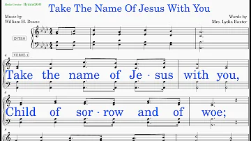 Take The Name Of Jesus With You  (Doane - Baxter)