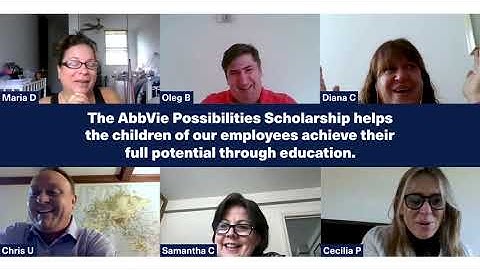 2020 AbbVie Possibilities Scholarship Recipients