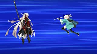 [FGO JP]Gudaguda 4-Okita Vs Okita Alter