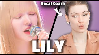 Vocal Coach Reaction to NMIXX LILY (엔믹스 릴리) on Lee Mujin Service: DICE, Psycho, Butter ...