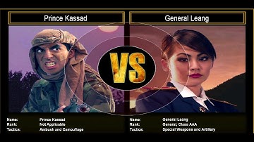 Command & Conquer Generals: ShockWave - Challenge: Prince Kassad VS General Leang