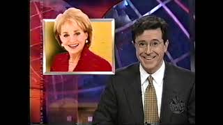Stephen Colbert hosts the Daily Show, guest Mila Jovovich, March 6 2002