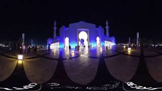 Explore The Sheikh Zayed Grand Mosque | Dubai in 360 by Real VR Studios | VR360° Travel Video