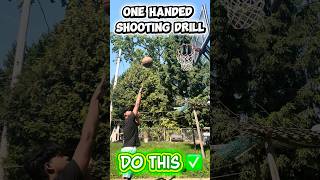 ONE HAND SHOOTING DRILL #basketball #nba #jumpshot #arc