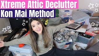HUGE ATTIC DECLUTTER & ORGANIZE | Mai Zimmy Decluttering