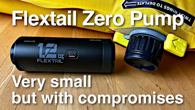 Flextail Zero, Worlds Smallest Pump For Sleeping Pads 