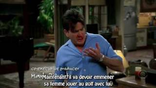 Two And A Half Men 5x15 Rough Night In Hump Junction (sub french)