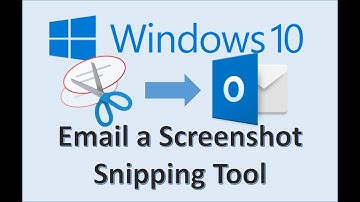 Windows 10 - Email an Image Using the Snipping Tool