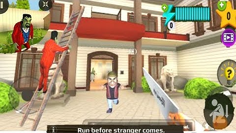 Scary Stranger 3D - New fun video everyday  Walkthrough play games ( Android/ios ) part 17
