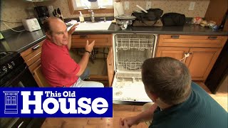 This old house plumbing and heating expert richard trethewey comes up
smelling sweet by installing a new discharge hose. (see below for
shopping list t...