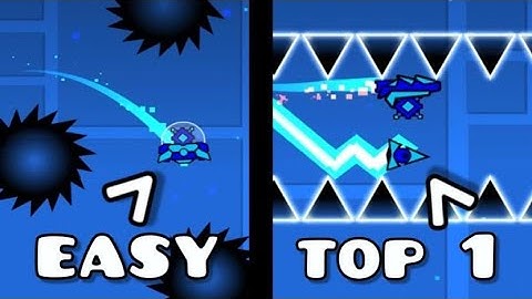 I made the most UNBALANCED level in Geometry Dash (With difficulty meter)