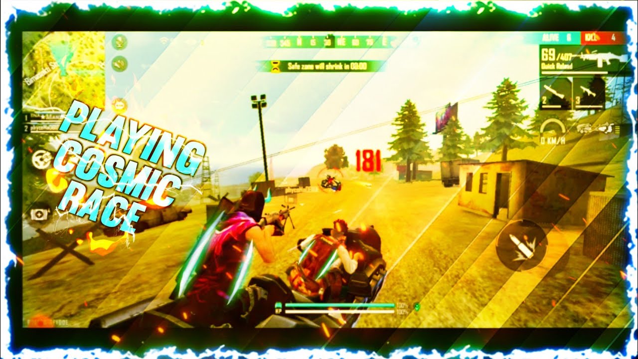 Playing Cosmic Racer with Random Teammates - YouTube