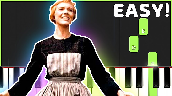 Maria - The Sound Of Music | EASY Piano Tutorial