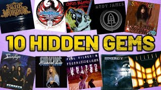10 Hidden Gems that you need to listen to right now! #shredguitar #80smusic #hardrock #heavymetal