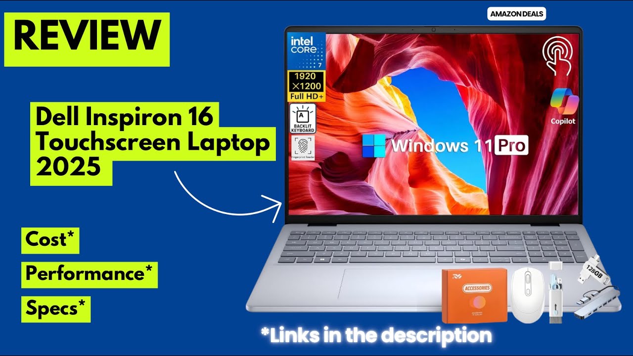 Dell Inspiron 16 Touchscreen Laptop 2025 Review | 64GB RAM, 2TB
