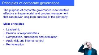Corporate governance and ethical considerations - ACCA Accountant in Business (AB)