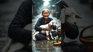Poor Grandma 😱Lost Her Only Support | Emotional Goat Story😓 #ai #ethyria #enafanart
