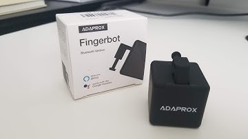 Adaprox Fingerbot | Kickstarter | Unboxing and How It Works