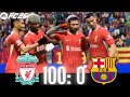 FC 26 -MESSI RONALDO NEYMAR & MBAPPE | ALL STARS | Liverpool 100-0 Fc Barcelona