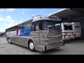 The 1972 MCI MC7 bus departing from Moonee Valley Coaches.