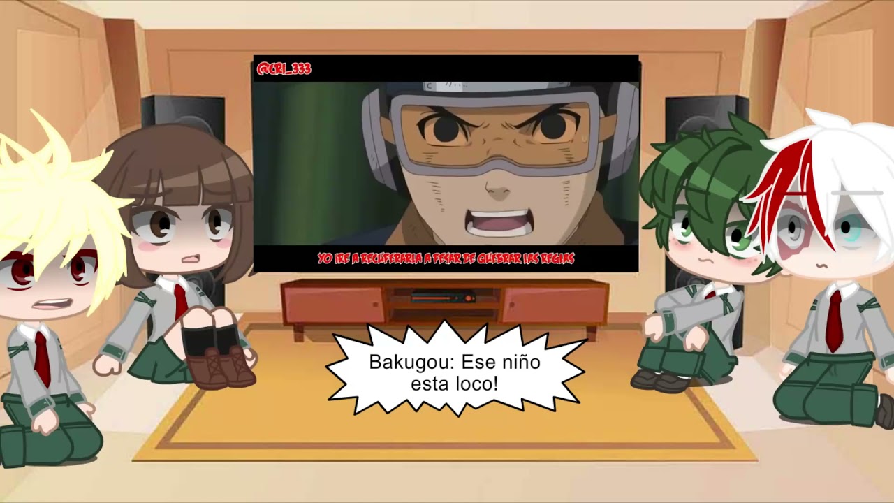 °BNHA reacciona al rap de Obito° [GC] ||Créditos a: CriCri :D||