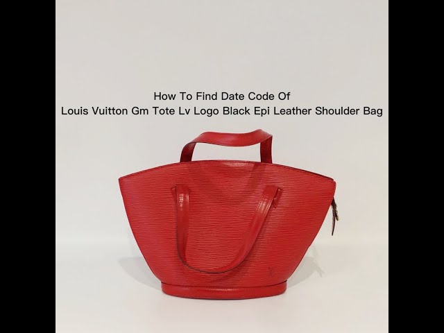 Louis Vuitton St. Jacques Epi Leather Review, Date code, Louis Vuitton  Vintage bags