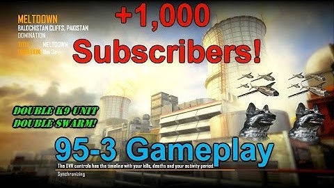 "+1,000 Subs! 95-Kill, DOUBLE SWARM!" Call of Duty: Black Ops 2 Meltdown