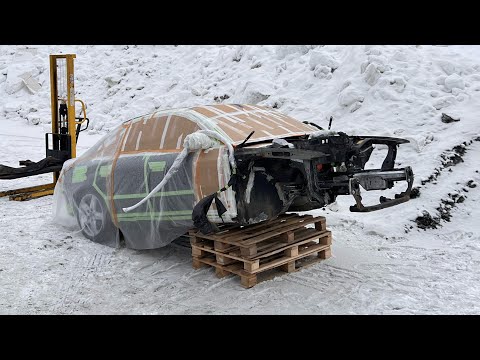 Видео: КУЗОВ НА ПЕСКОСТРУЙ! Детейлинг Audi a4 b5.