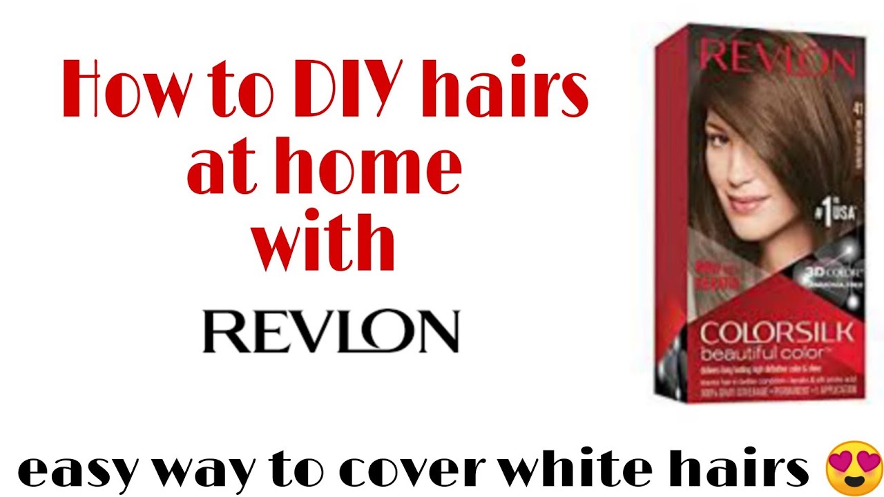 How to cover white hairs at home. easy way to cover white hair NAZIA