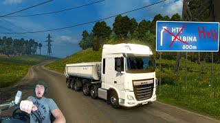 РАЗОГНАЛ ГРУЗОВИК С ГОРКИ - ГЛАВНОЕ ЧТО БЫ ТОРМОЗА НА ОТКАЗАЛИ - EURO TRUCK SIMULATOR 2