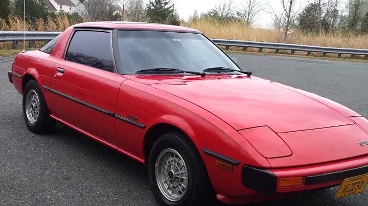 1979 Mazda RX-7 First Generation.