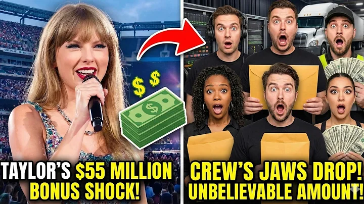 Taylor Swift gave her Eras Tour crew bonuses in amounts that literally made their jaws drop