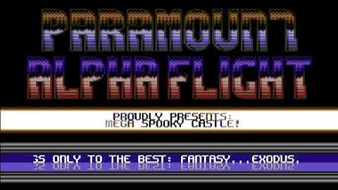 Paramount and Alpha Flight  Intro 5 ! Commodore 64 (C64)