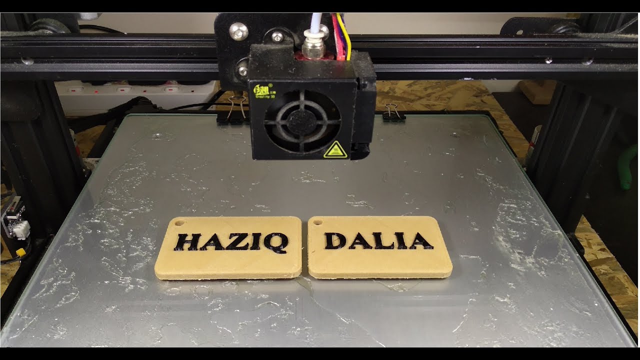 multicolor 3d printing on the creality cr-10 - YouTube