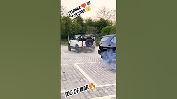 Tug of War🔥|| Defender VS Fortuner 🔥|| Shocking results 😱💯|| #defender#tugofwar #fortuner #landrover