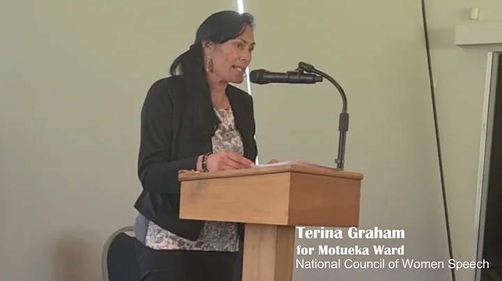 Terina Graham Speech to the National Council of Wo...
