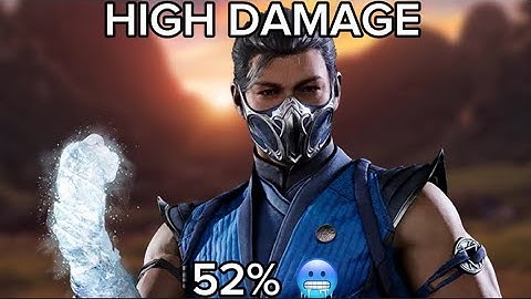 HIGH DAMAGE SUB-ZERO COMBOS - Mortal Kombat 1