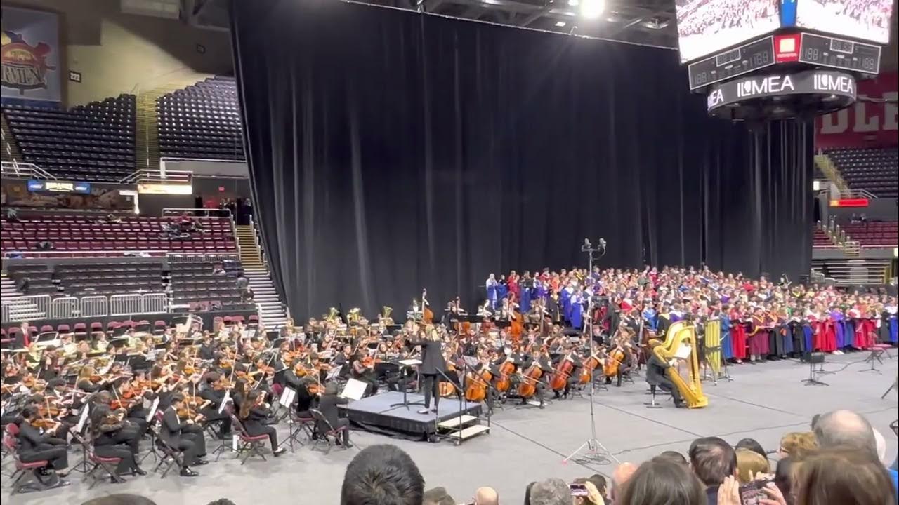 2023 ILMEA AllState Orchestra, Chorus and Band combined YouTube