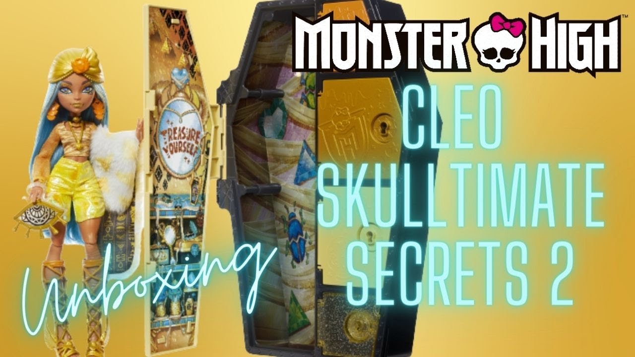 Boneca - Monster High - Skulltimates Secrets - Cleo - Mattel