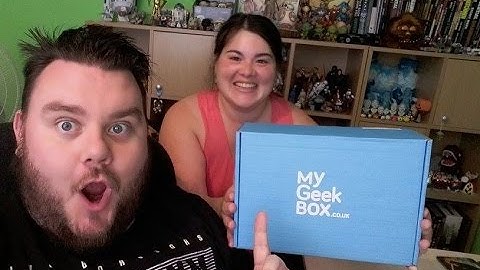 My Geek Box July 2016 Mystery Surprise Subscription Box Unboxing