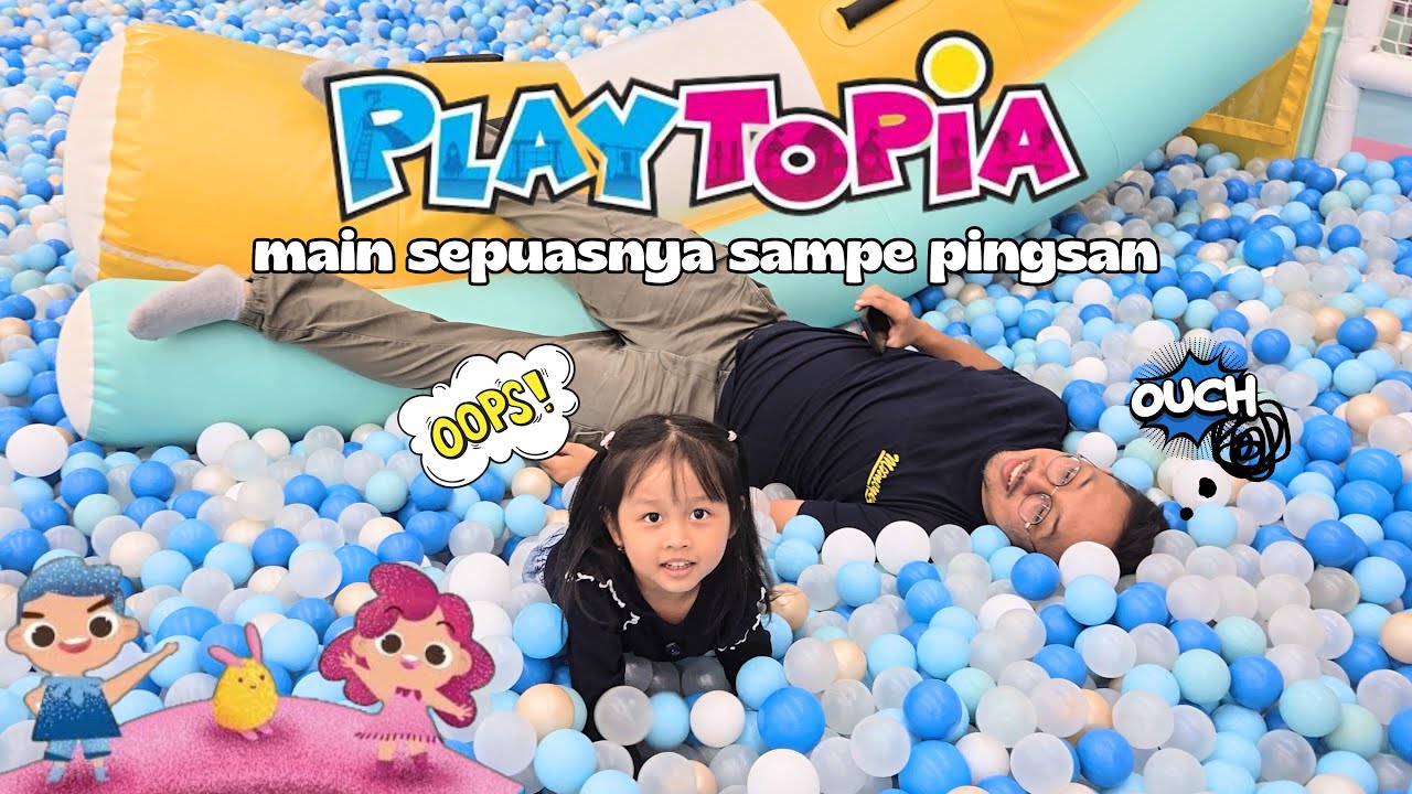 SERU BANGET SEHARIAN MAIN DI PLAYTOPIA! COBA SEMUA WAHANA SAMPAI ALANA JADI DOKTER GADUNGAN KOCAK!